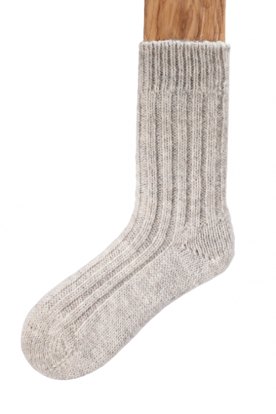 Jakob Sheep Connemara Socks -lightgrey 03